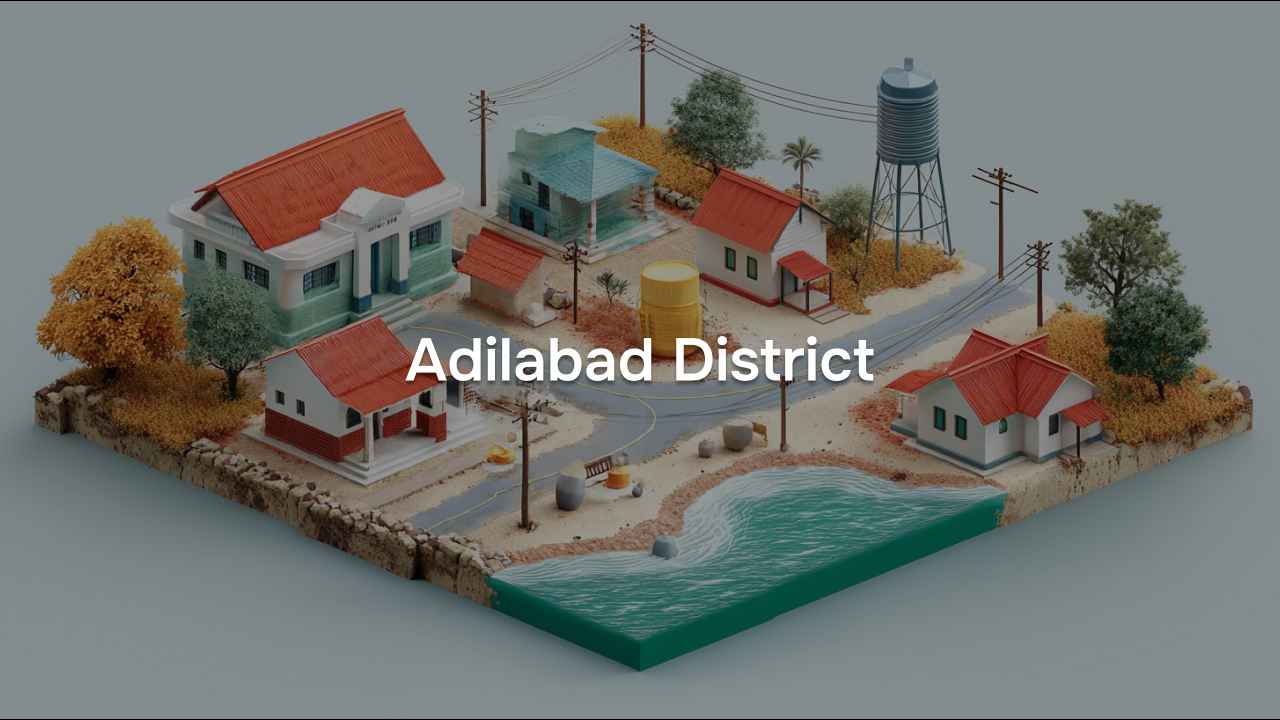 Village Amenities for Adilabad District of Andhra Pradesh, 2011